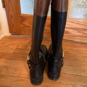 Michael Kors Fulton Harness Riding Boots